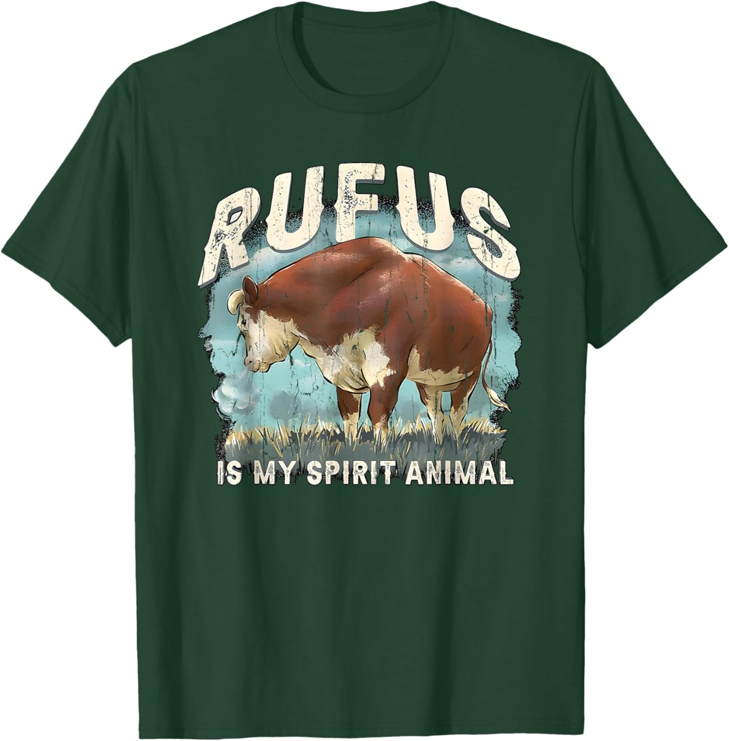 Rufus is My Spirit Animal T-Shirt - T-Shirt | Forest
