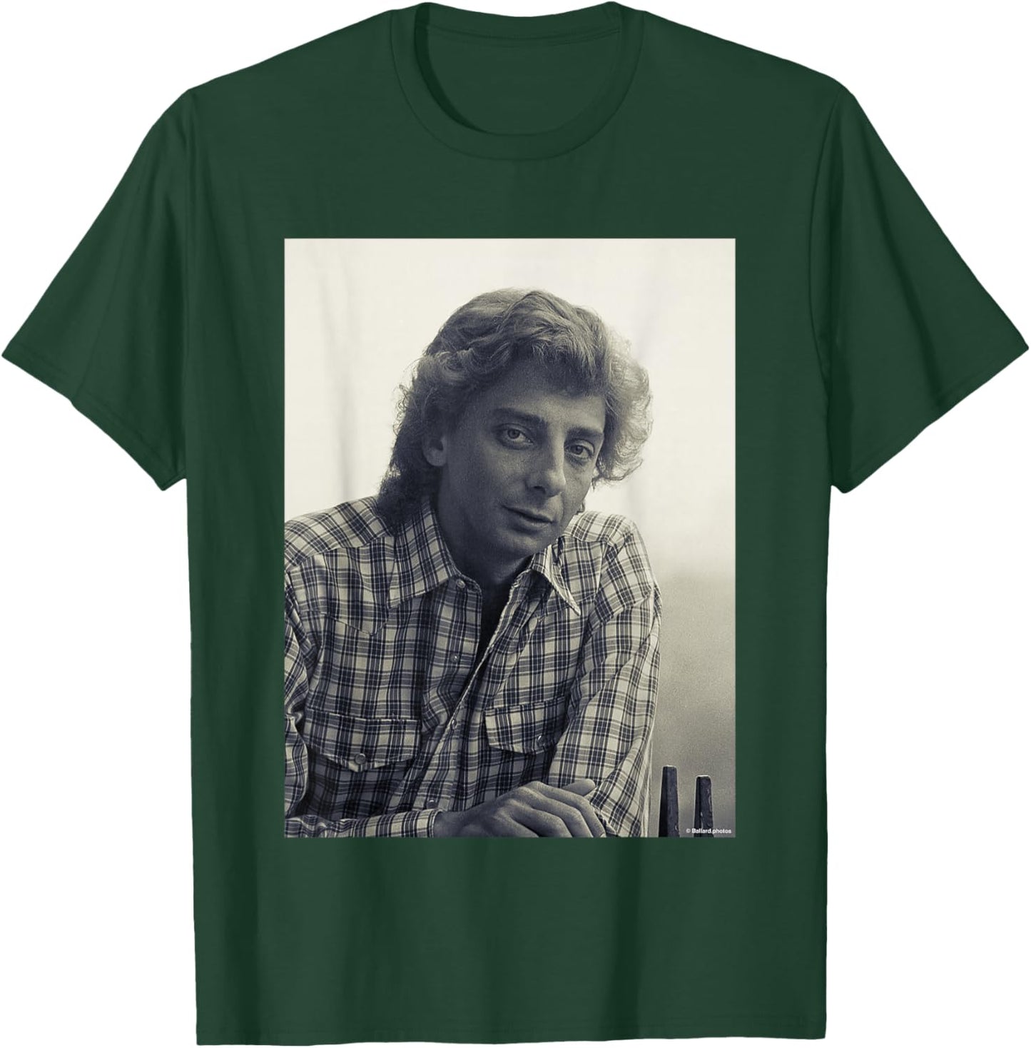 Barry Manilow Mandy Singer by Allan Ballard T-Shirt - T-Shirt | Forest
