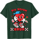 Six Seven Bruh Heart 67 Valentines Day Boys T-Shirt - T-Shirt | Forest