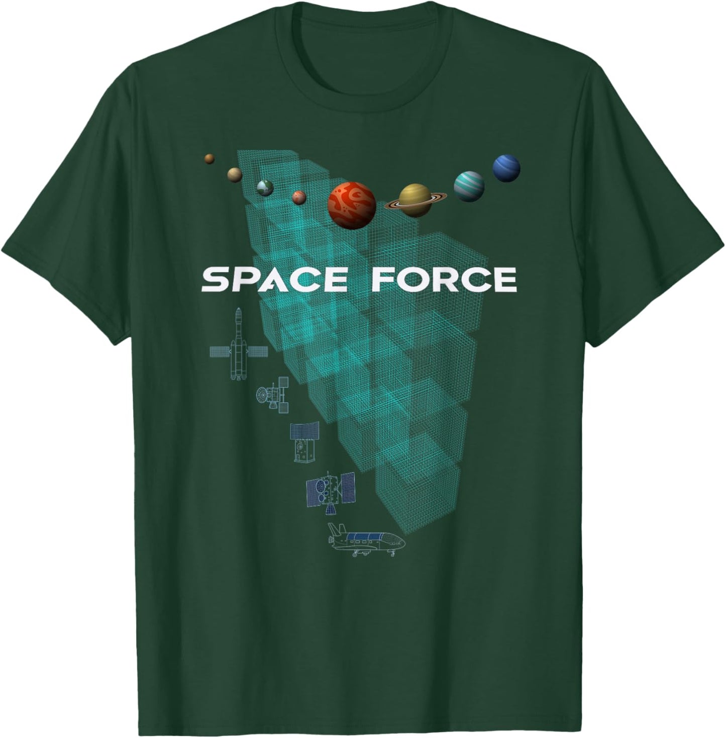 Space Force -Space T-Shirt - T-Shirt | Forest