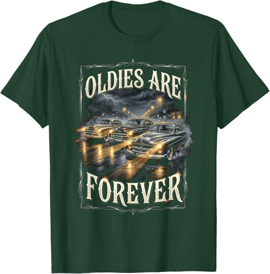 Car Hot Rod Vintage Vehicle T-Shirt - T-Shirt | Forest