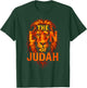 The Lion of Judah - Christian Faith Symbol T-Shirt - T-Shirt | Forest