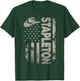 Distressed Stapleton Name Personalized 80s 90s Vintage T-Shirt - T-Shirt | Forest