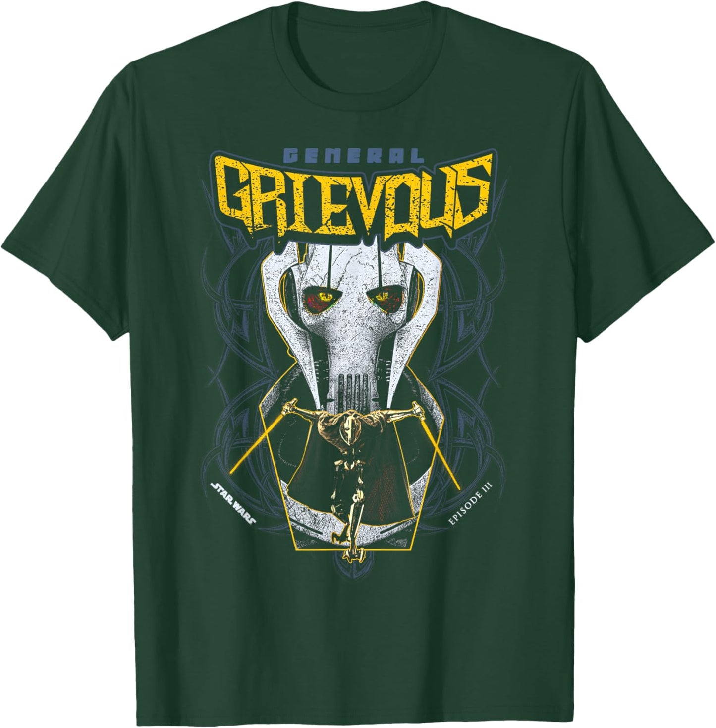 Star Wars Revenge of The Sith General Grievous T-Shirt - T-Shirt | Forest