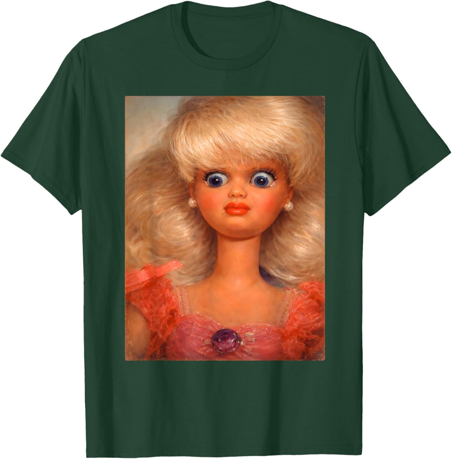 Distressed Doll Face Meme T-Shirt - T-Shirt | Forest