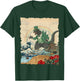 St Patricks Day Kaiju Monster Vintage Japanese Art Kaiju T-Shirt - T-Shirt | Forest