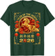 Year of The Horse 2026 Chinese Lunar New Year Zodiac T-Shirt - T-Shirt | Forest