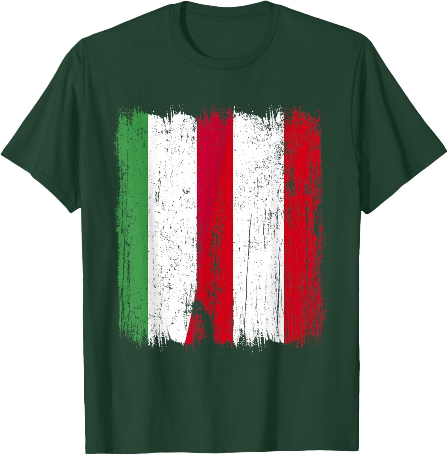 Hungary Austria Half Flag Hungarian Austrian Heritage T-Shirt - T-Shirt | Forest