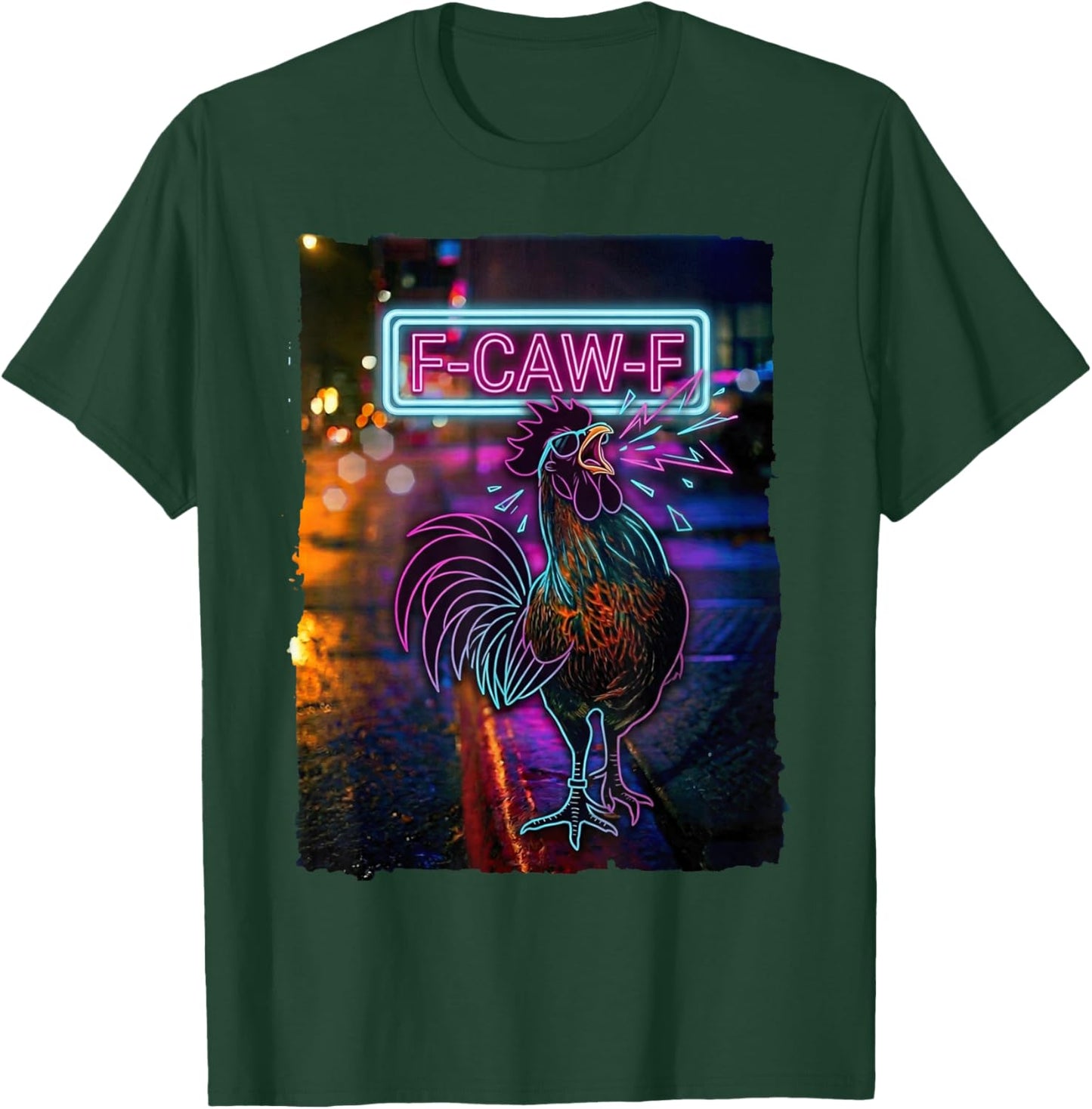Quote Rooster Meme Humor T-Shirt - T-Shirt | Forest