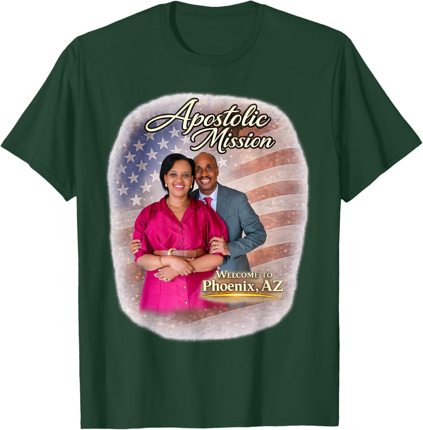 Apostolic Mission Welcome to Phoenix AZ T-Shirt - T-Shirt | Forest