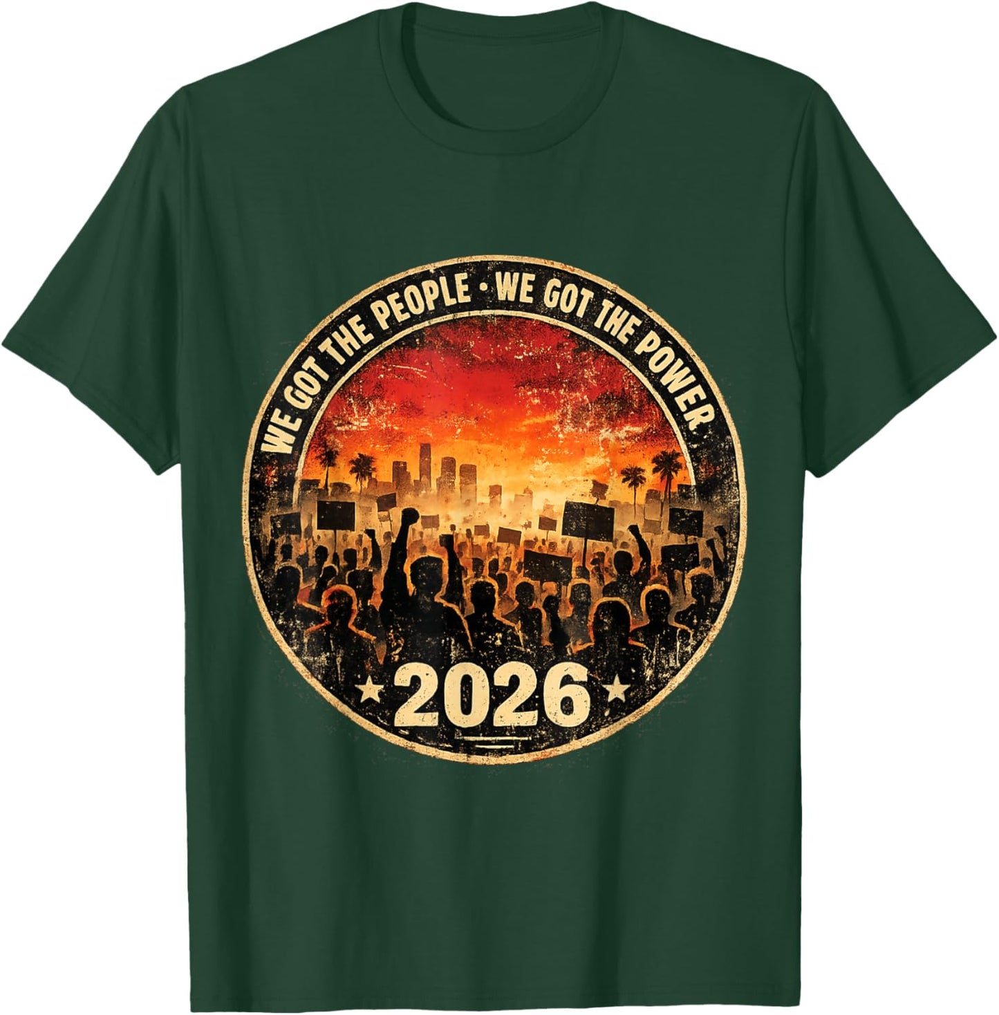 Retro Union Solidarity Workers Rights Labor Movement Protest T-Shirt - T-Shirt | Forest