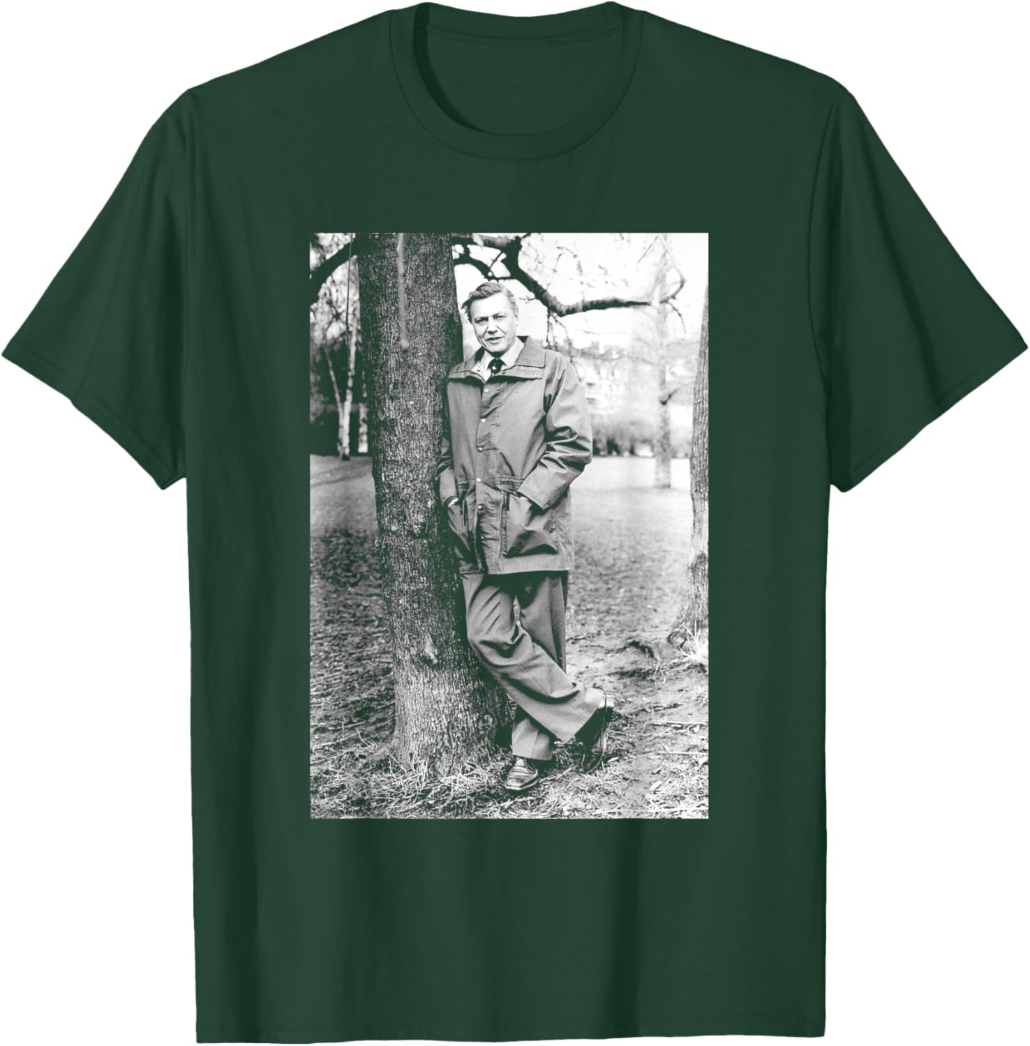 Sir David Attenborough The Blue Planet Earth Nature 1984 T-Shirt - T-Shirt | Forest