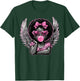 Afro Cupid with Sunglasses Blowing Bubble Gum Valentine T-Shirt - T-Shirt | Forest
