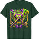 Mardi Gras Baseball Jester Hat New Orleans Men Women Kid T-Shirt - T-Shirt | Forest