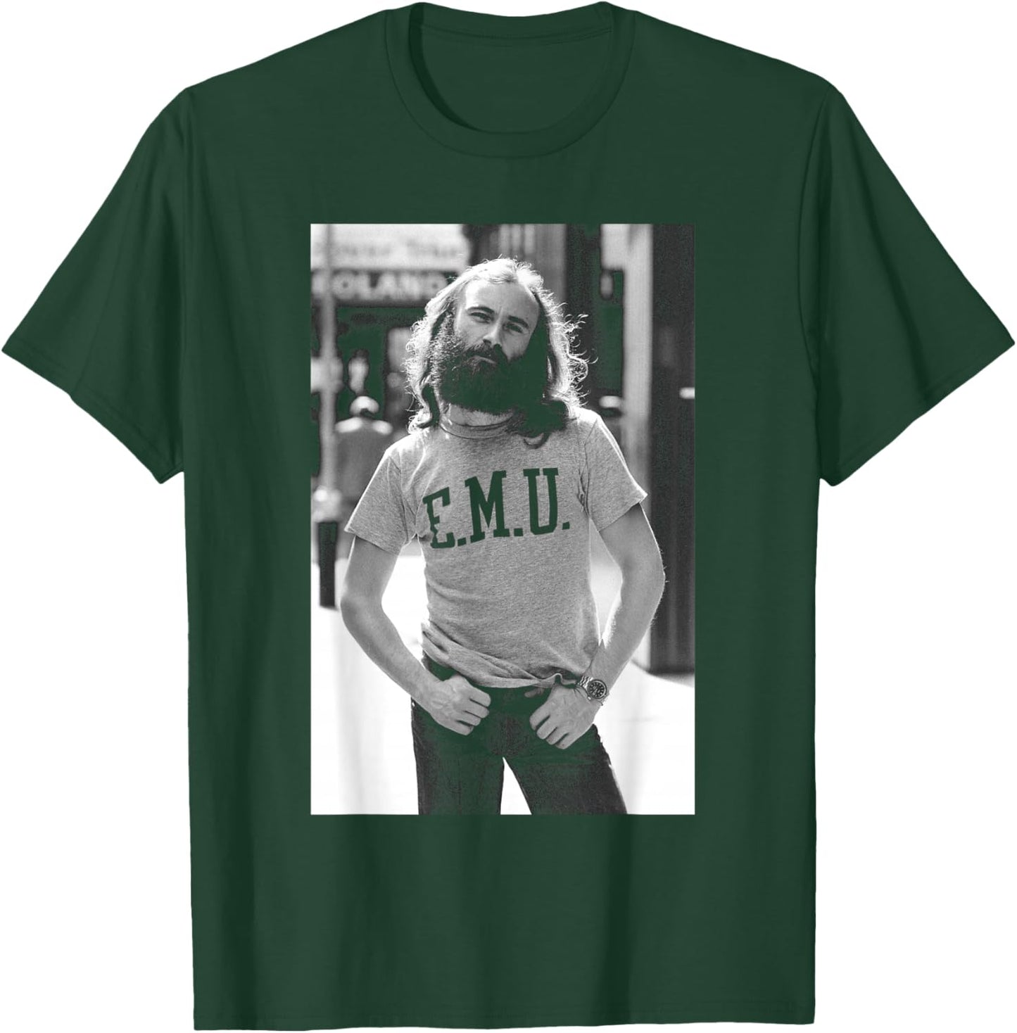 Phil Collins Genesis Lead Singer & Drummer 1977 T-Shirt - T-Shirt | Forest