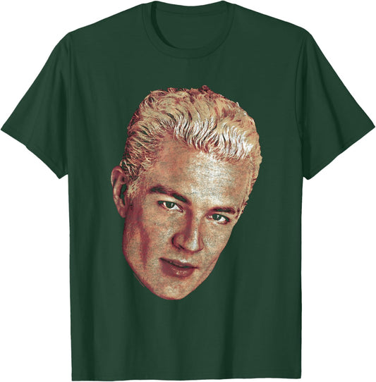 Buffy The Vampire Slayer Spike Oversized Portrait Retro TV T-Shirt - T-Shirt | Forest