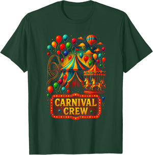 Carnival Crew - Carnival Party Matching Fun T-Shirt - T-Shirt | Forest