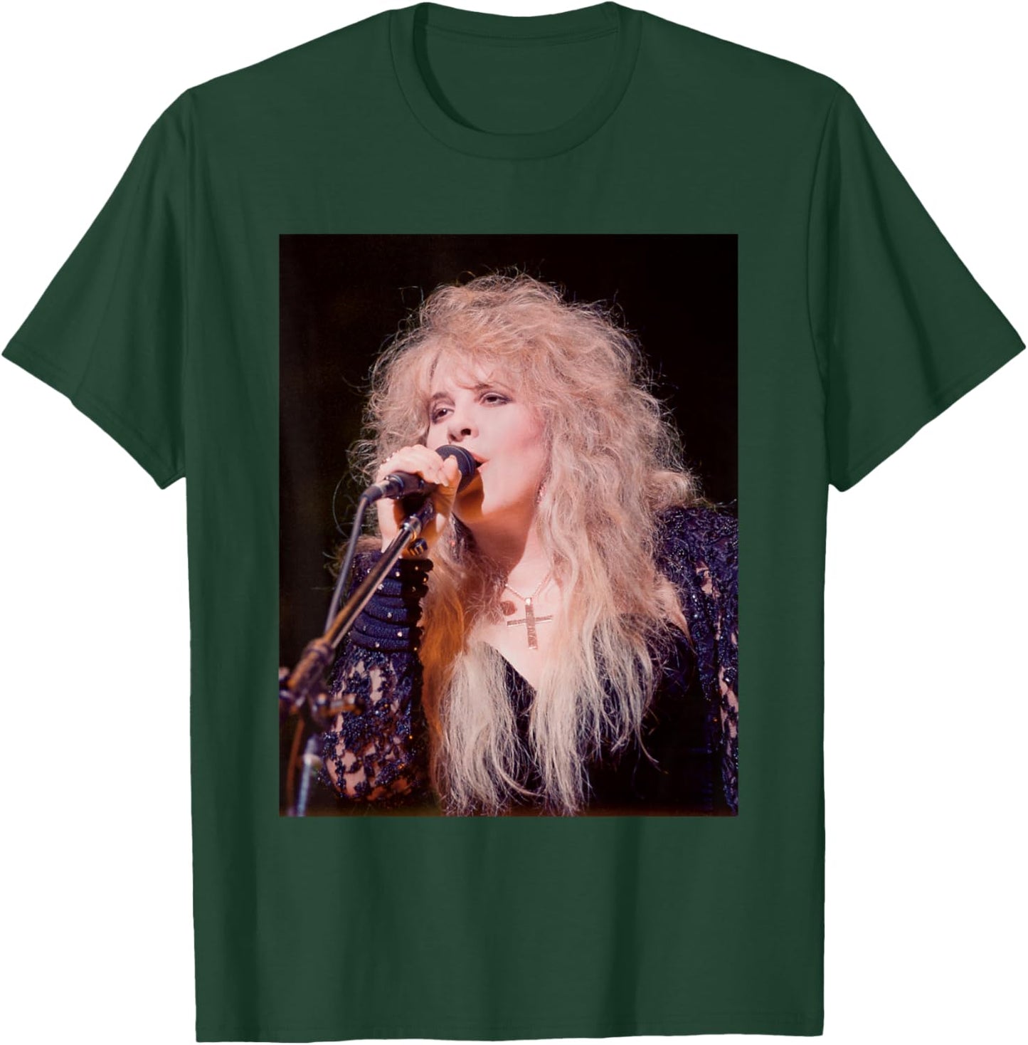 Fleetwood Mac Singer Stevie Nicks Dreams Live 1990 T-Shirt - T-Shirt | Forest