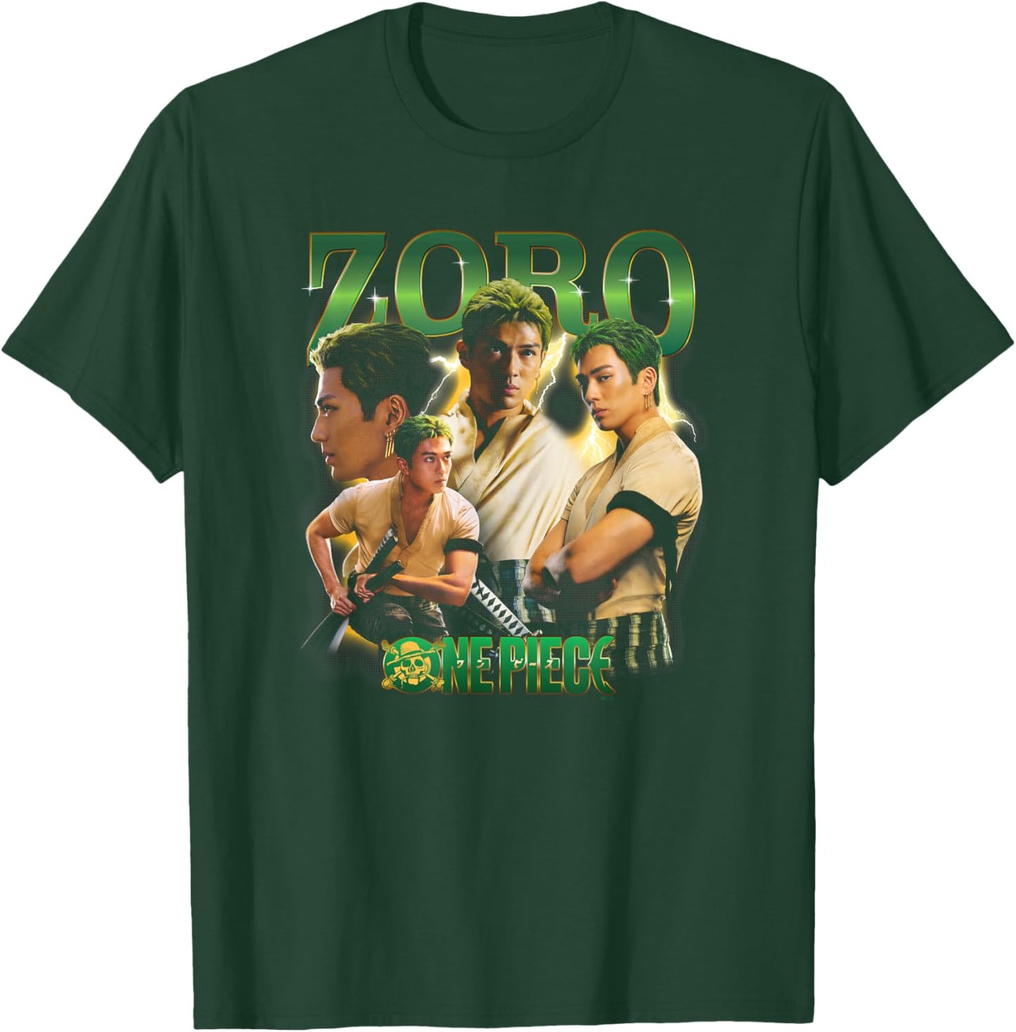 Netflix One Piece Zoro Heartthrob Officially Licensed T-Shirt - T-Shirt | Forest