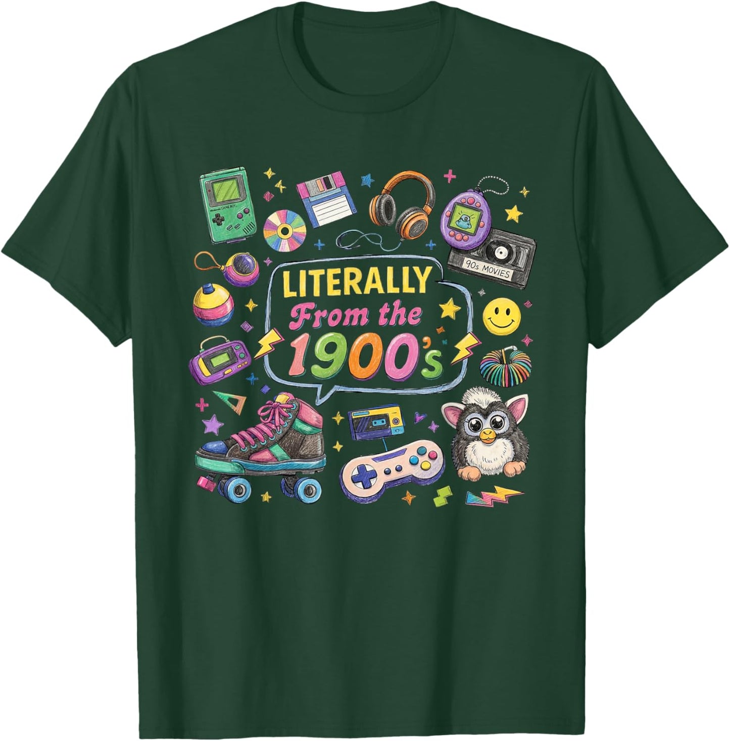 Vintage Funny I'm from The 1900s Outfit T-Shirt - T-Shirt | Forest