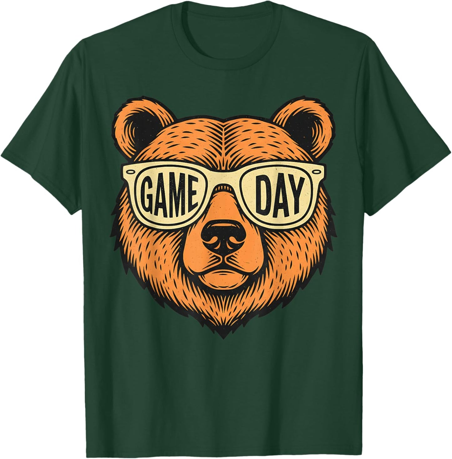 Game Day Bear T-Shirt - T-Shirt | Forest