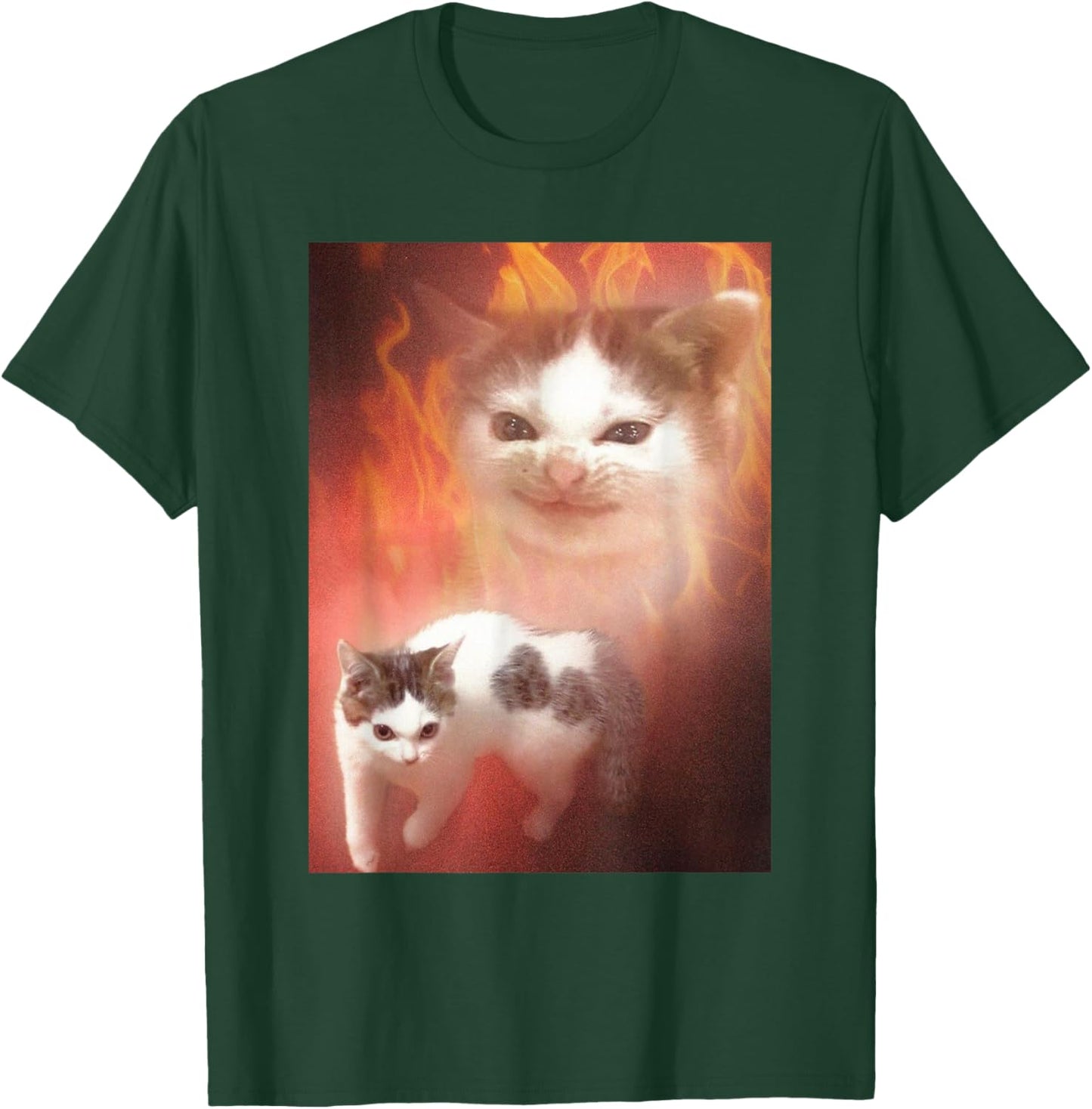 Vintage Angry Cat Meme Funny Saying Cats Animals Men Women T-Shirt - T-Shirt | Forest