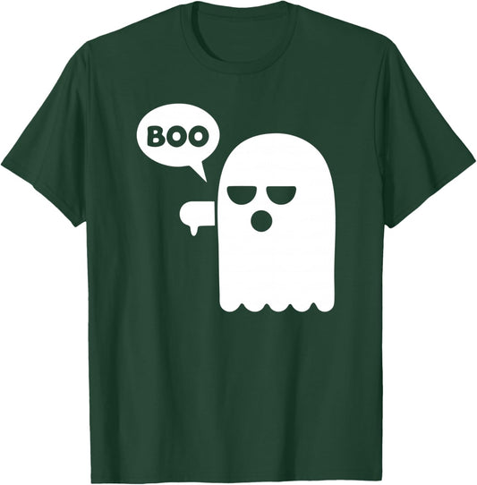 Boo Thumbs Down Ghost Halloween Costume T-Shirt - T-Shirt | Forest