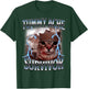 Tummy Ache Survivor Funny Cat Meme I Survived Today's Tummy T-Shirt - T-Shirt | Forest