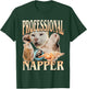 Funny Cat Meme Professional Napper Meme Sleeping Cat Humor T-Shirt - T-Shirt | Forest