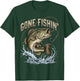 Gone Fishing Boys Kids Toddler Funny Men Outdoors Adventure T-Shirt - T-Shirt | Forest
