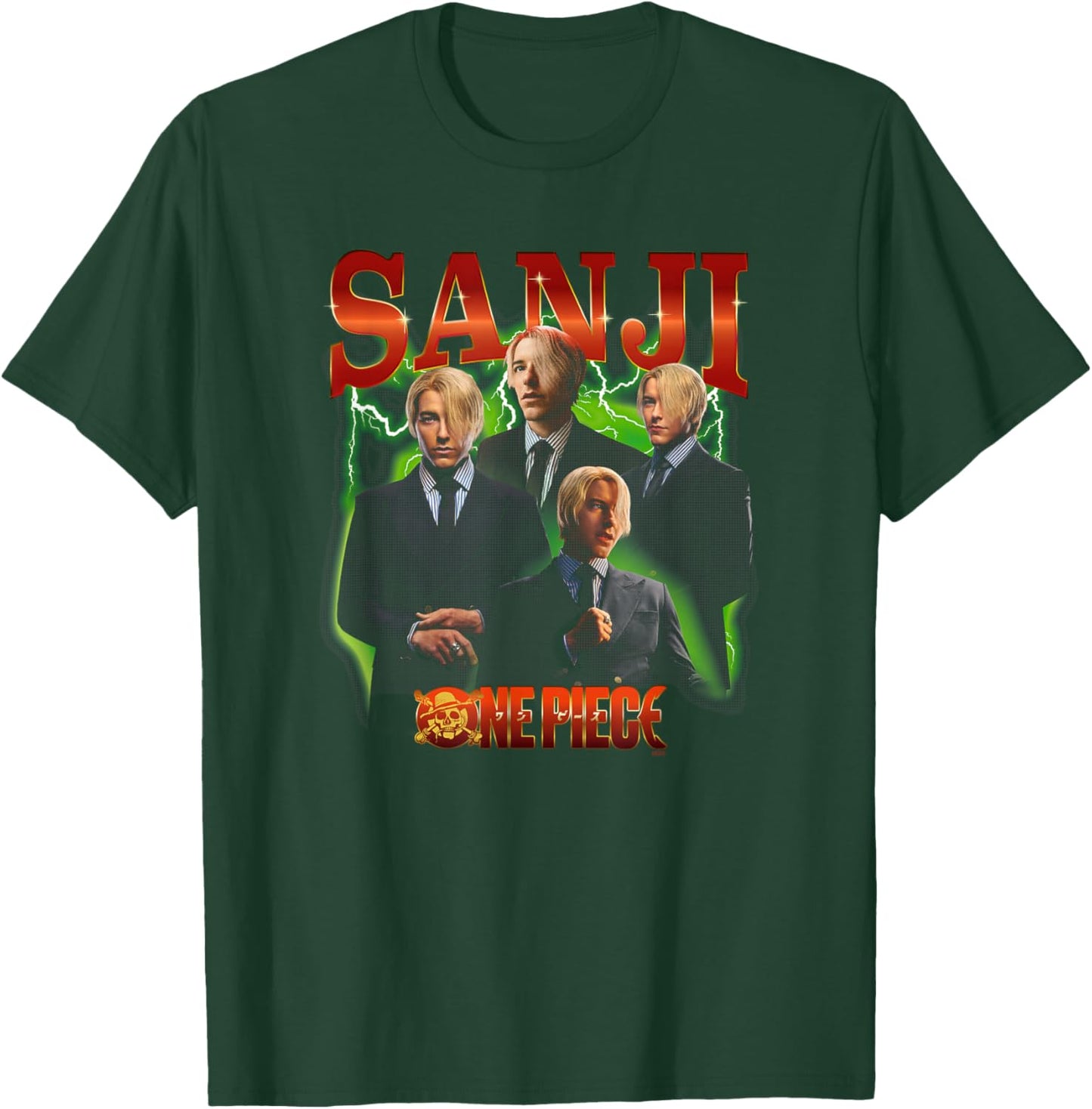 Netflix One Piece Sanji Heartthrob Officially Licensed T-Shirt - T-Shirt | Forest
