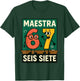 Teacher Brainrot Joke 6-7 Six Seven Maestra SEIS Siete T-Shirt - T-Shirt | Forest