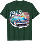 1949 49 Mercury Classic Car USA Flag T-Shirt - T-Shirt | Forest