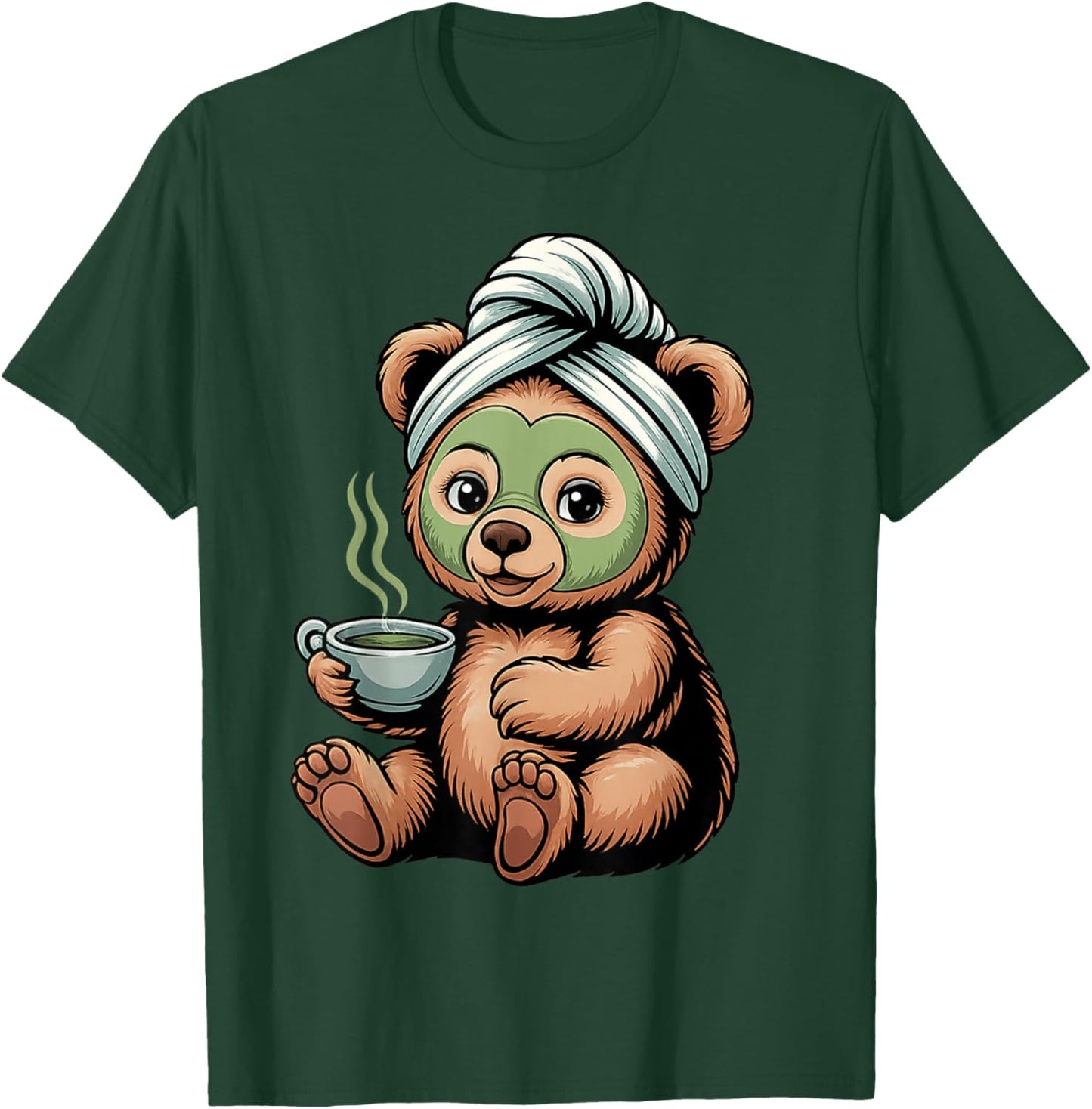 Cute Bear Design for Bear Lover and Bear T-Shirt - T-Shirt | Forest