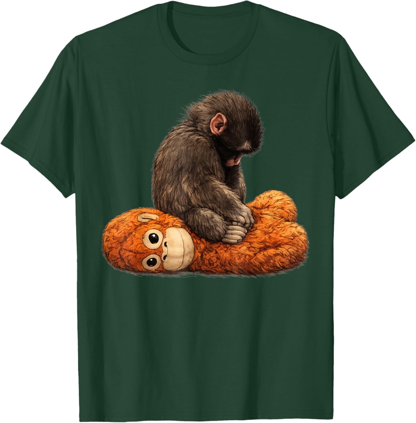 Baby Monkey Punch T-Shirt - T-Shirt | Forest