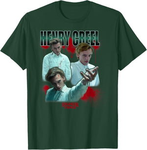 Stranger Things Henry Creel Powers Blood Splatter T-Shirt - T-Shirt | Forest