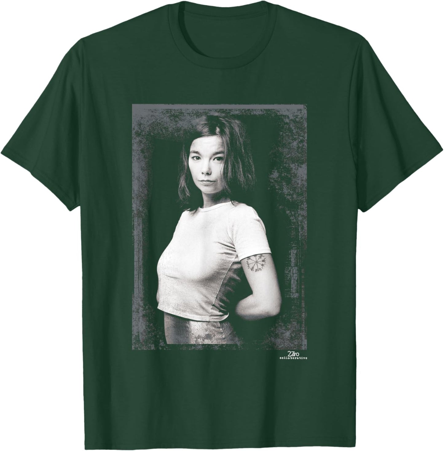 Bjork Debut Tour Era Photo by Phil Nicholls T-Shirt - T-Shirt | Forest