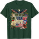 in My Military Wife Era Patriotic American Flag Camo Spouse T-Shirt - T-Shirt | Forest
