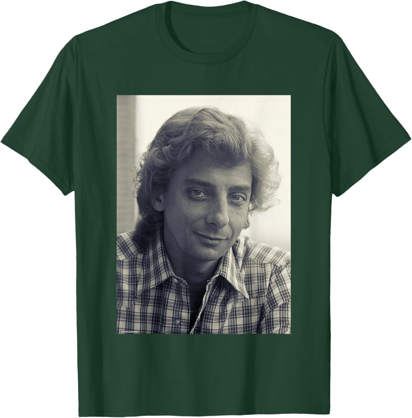 Barry Manilow Copacabana Singer by Allan Ballard T-Shirt - T-Shirt | Forest