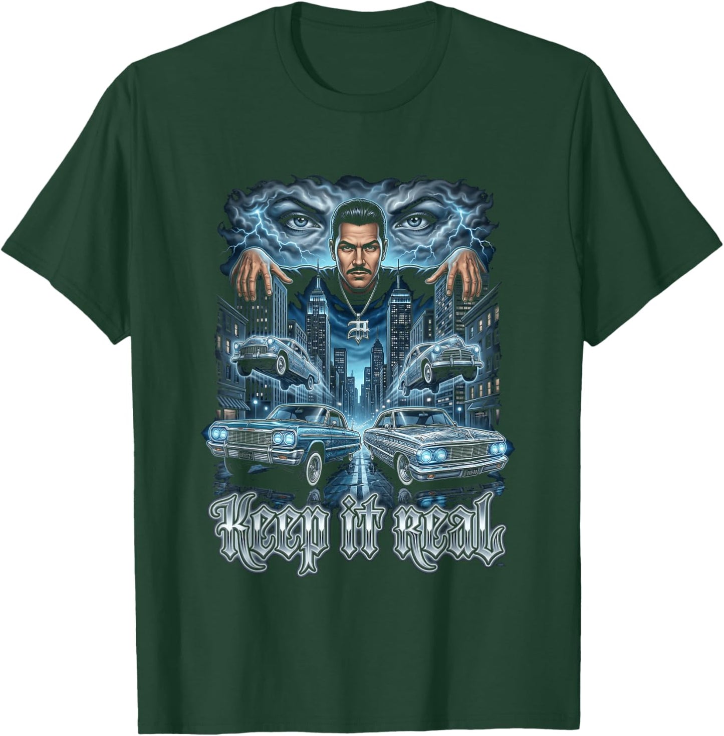 Car Urban Street Style T-Shirt - T-Shirt | Forest