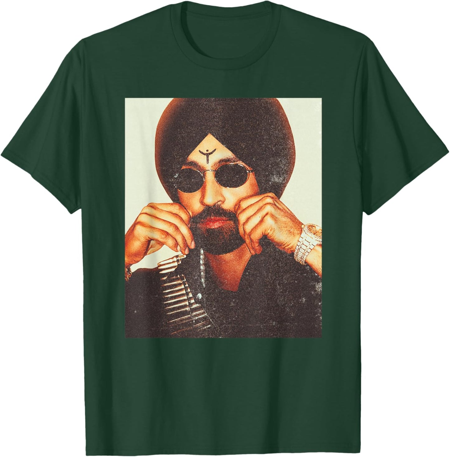 Aura | Diljit Dosanjh 2026 - Tour T-Shirt - T-Shirt | Forest