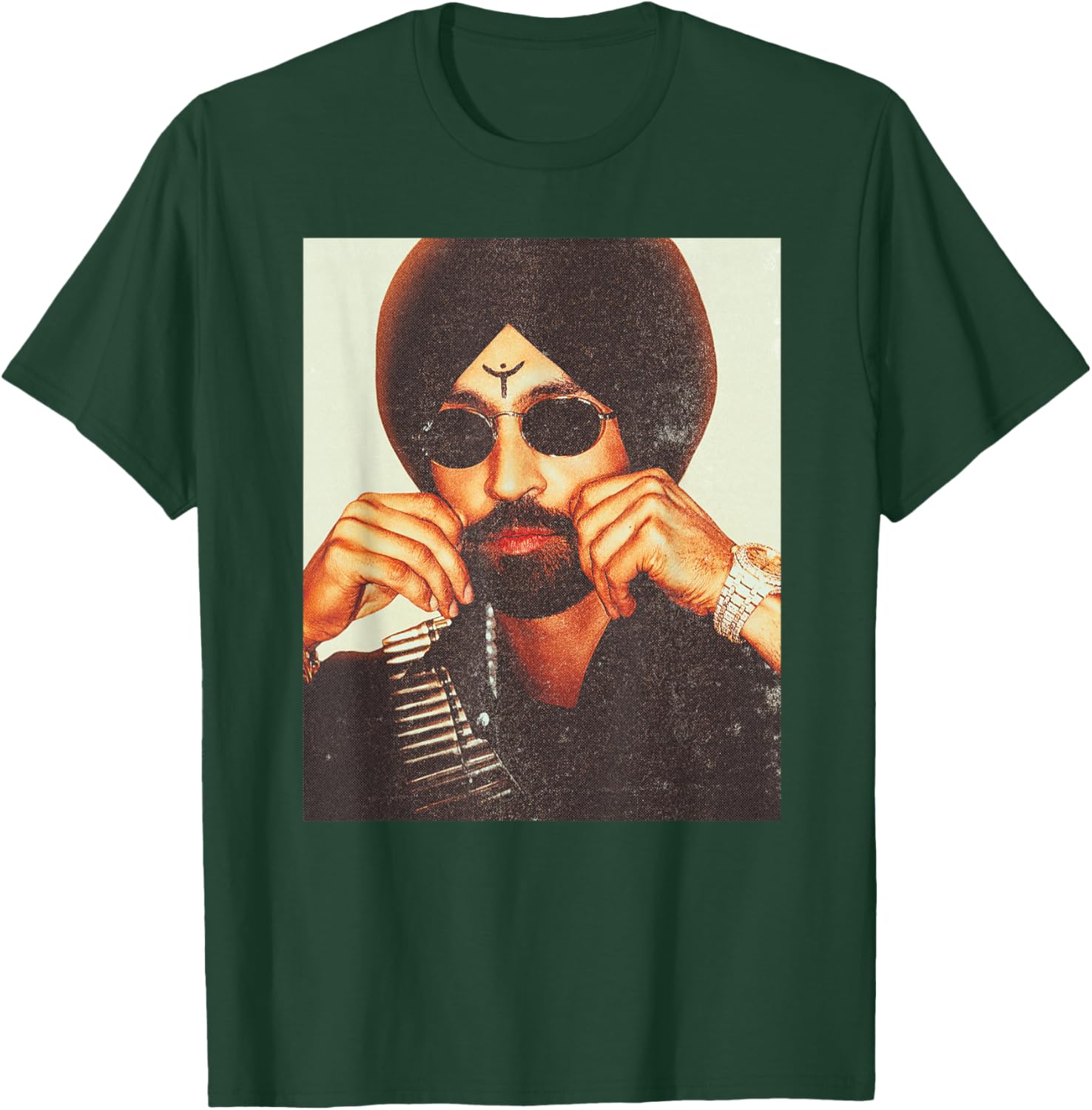 Aura | Diljit Dosanjh 2026 - Tour T-Shirt - T-Shirt | Forest