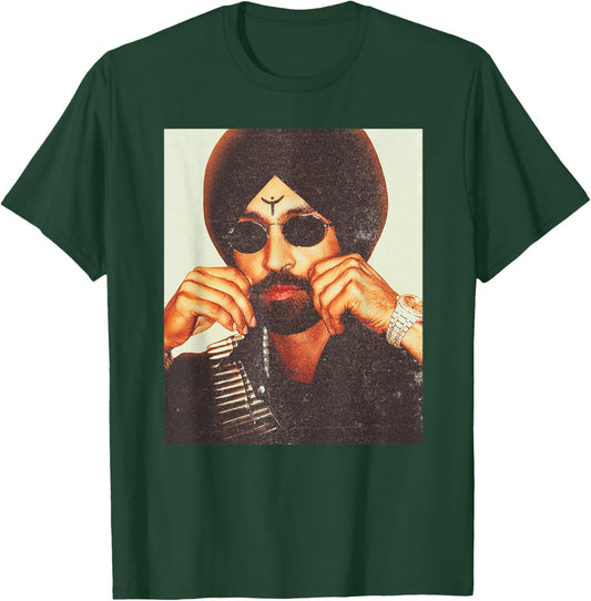 Aura | Diljit Dosanjh 2026 - Tour T-Shirt - T-Shirt | Forest