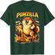 Pomzilla Pomeranian Dog Vintage Monster Pom Dog Lover T-Shirt - T-Shirt | Forest