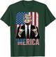 Merica American Funny Trump Patriotic 4th of July USA Flag T-Shirt - T-Shirt | Forest