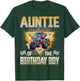 Auntie of The Birthday Boy Monster Truck Birthday Family T-Shirt - T-Shirt | Forest