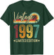 1997 28th Birthday 28 Years Old Retro Men Women - Vintage T-Shirt - T-Shirt | Forest