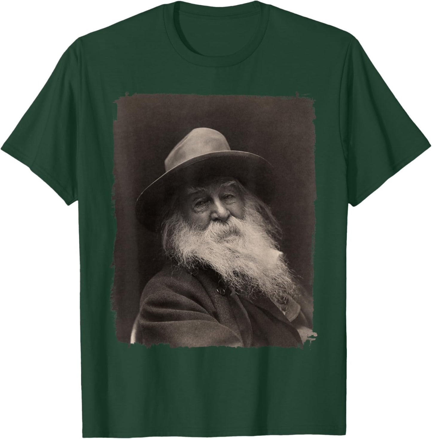 Walt Whitman, The Great American Poet T-Shirt - T-Shirt | Forest