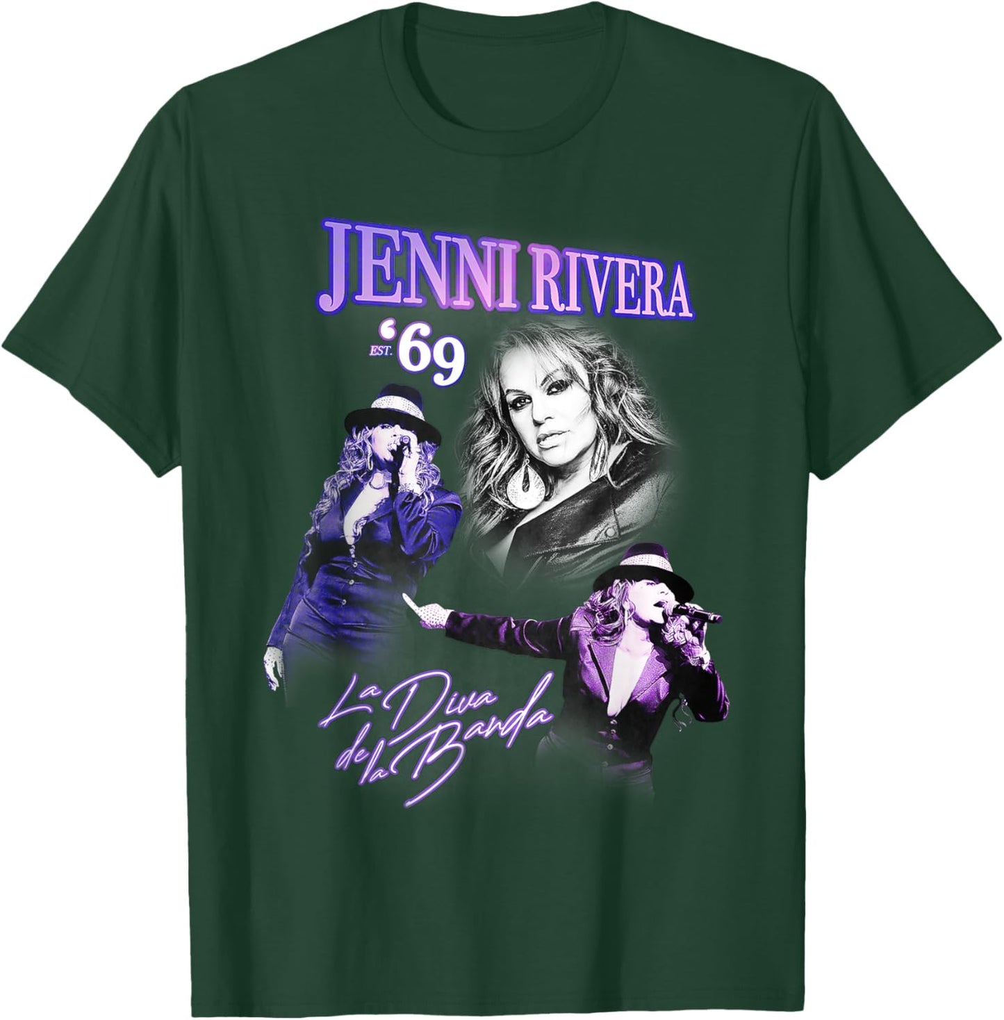 Official Jenni Rivera Nokia 2009 T-Shirt - T-Shirt | Forest