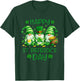 Happy St. Patrick’s Day Cute Gnomes Irish Shamrock T-Shirt - T-Shirt | Forest